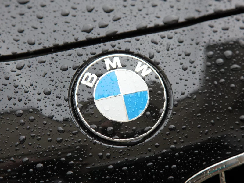 фото, капот, эмблема, bmw, макро, бмв, капли