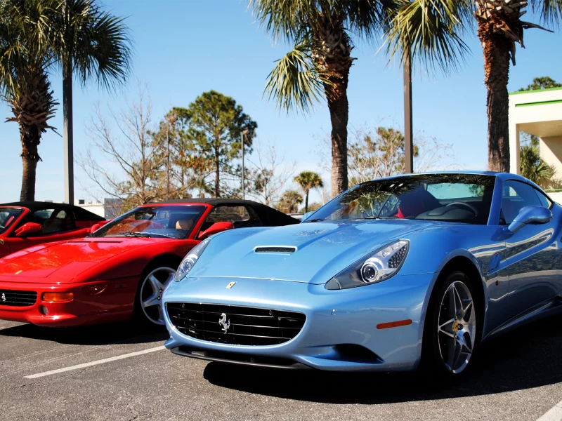 f355, spider, ferrari, суперкар, california, красный