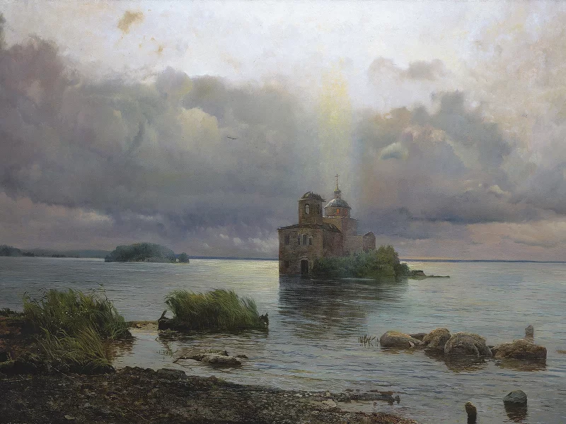 картина, афонин, голгофа русского севера