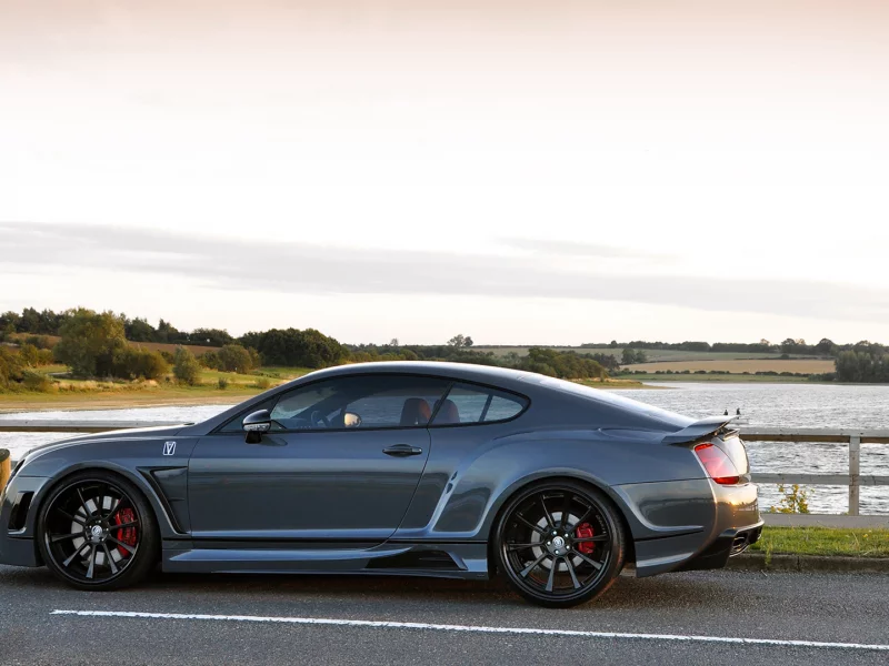 купе, речка, обочина, бентли, bentley, тюнинг, gt coupe