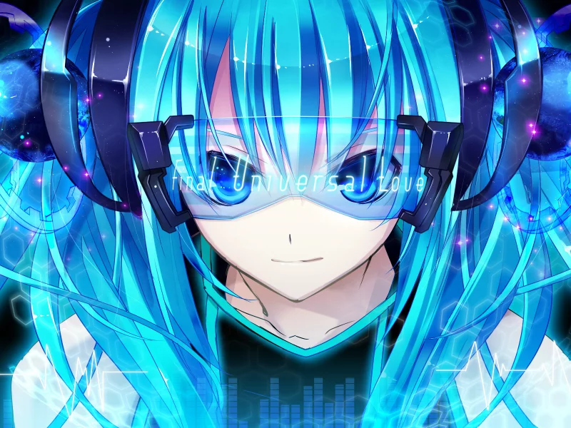hatsune miku, музыка, vocaloid, девушки, аниме