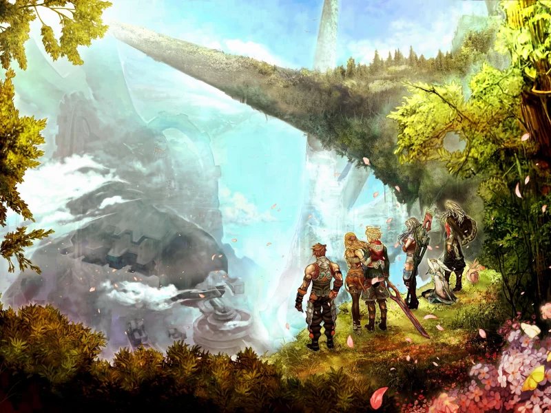 герои, арт, game, xenoblade, игра, nintendo