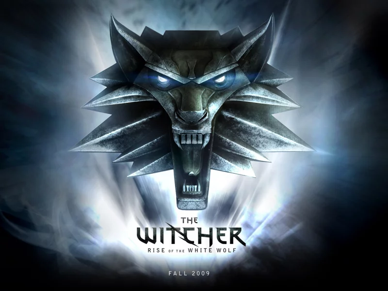 witcher, белый волк, медальен