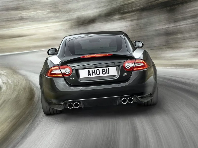 rear, xkr, 2010, jaguar