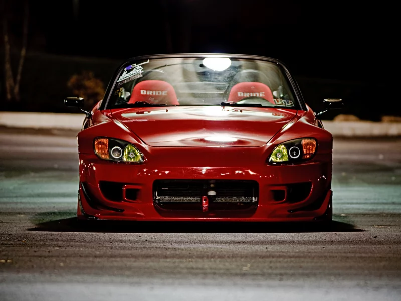 honda, s2000, red