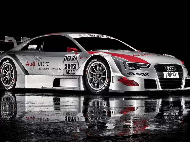 ауди, audi, dtm, спорт, болид, a5, sportcar, отражение