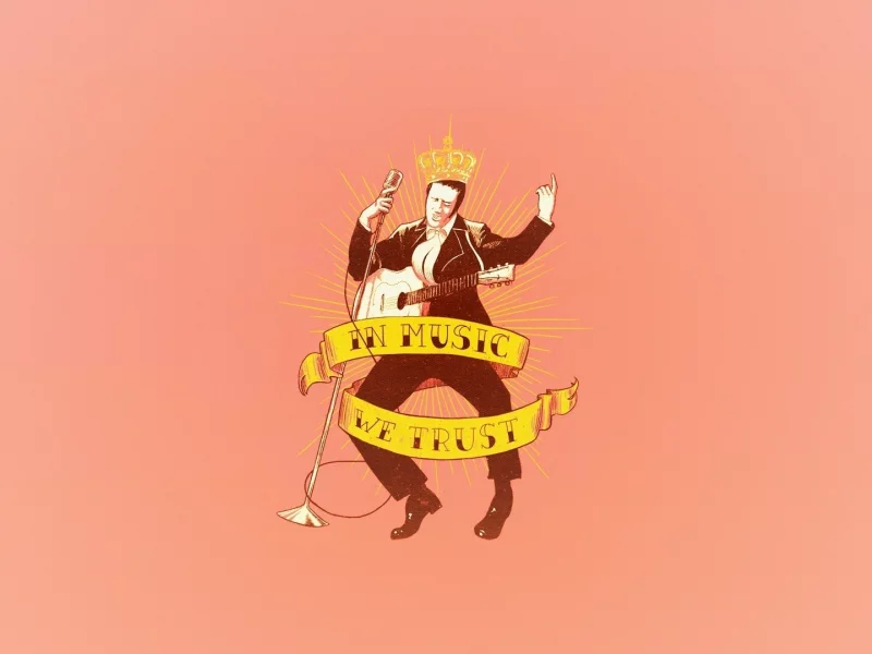 elvis presley, in music we trust, музыка, matheus lopes castro, элвис, mathiole