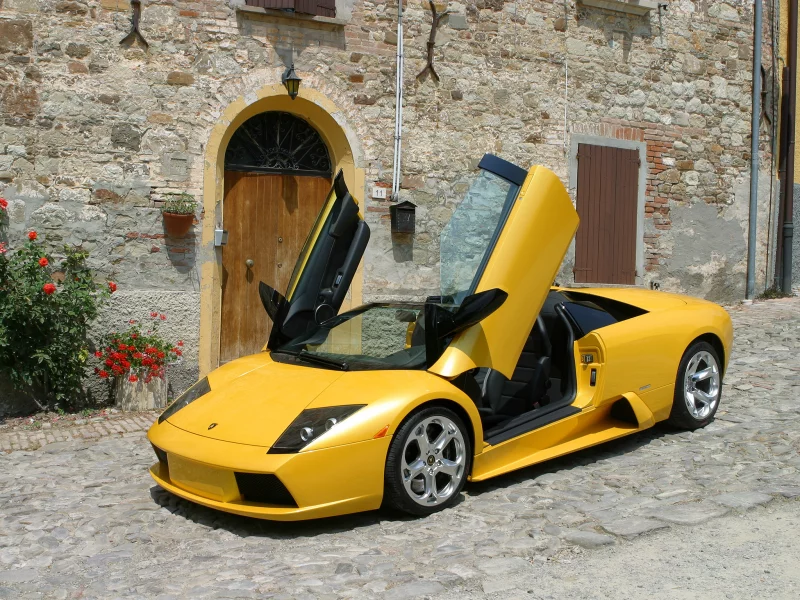 ламборгини, родстер, lamborghini murcielago roadster, суперкар