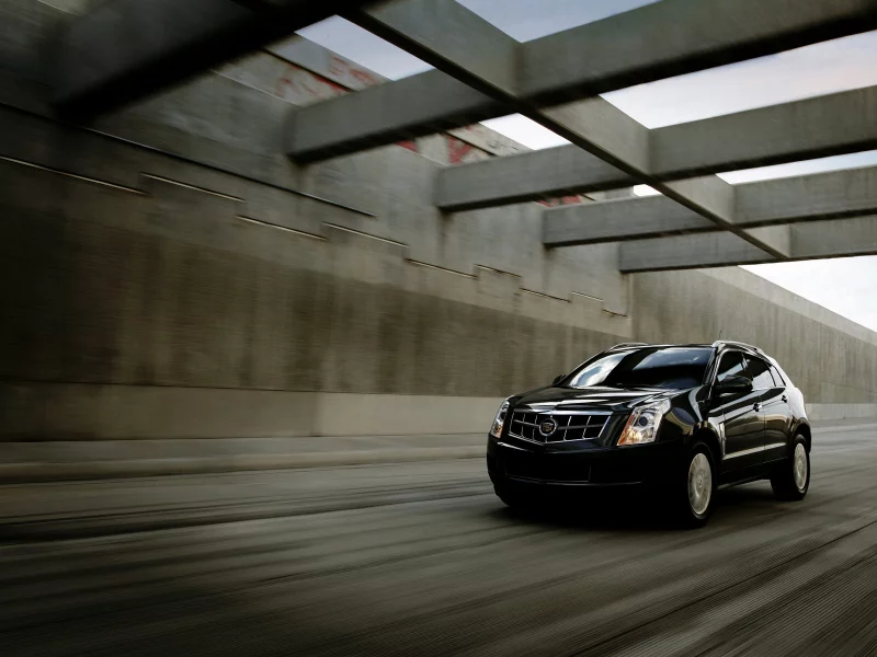 cadillac-srx, внедорожник, тачка, джип, скорость