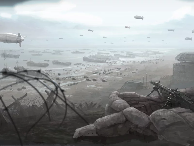 солдаты, company of heroes, war, океан, война