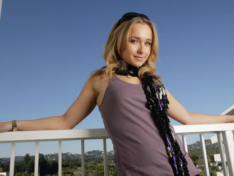 шарф, hayden panettiere, хайден панеттьер, пирила, небо