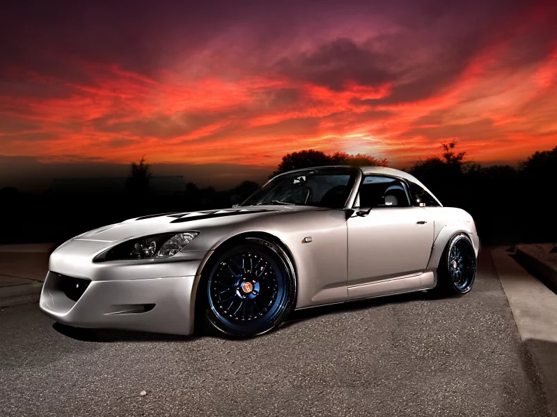 закат, тюнинг, honda, s2000