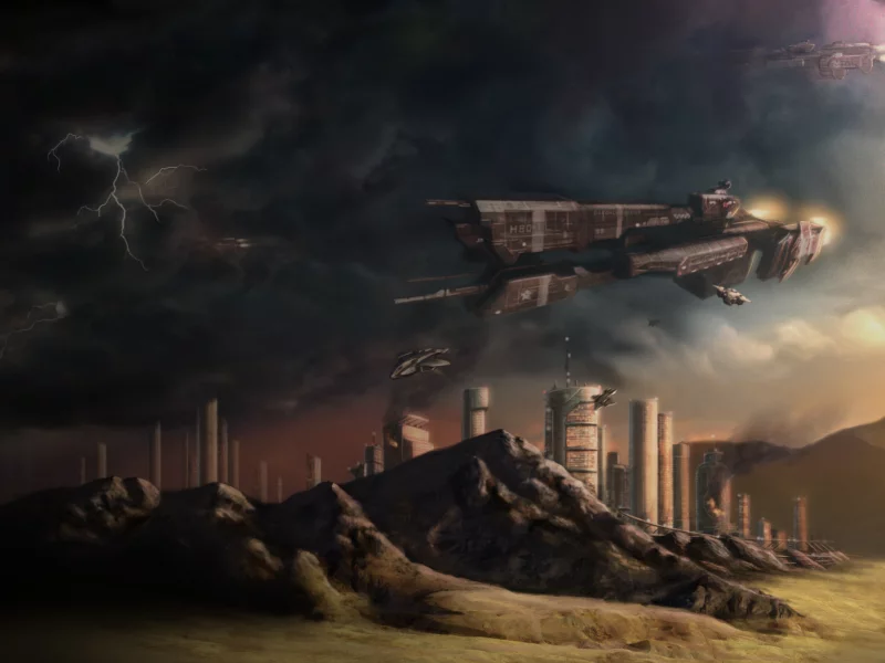 defense of the city, город, корабли