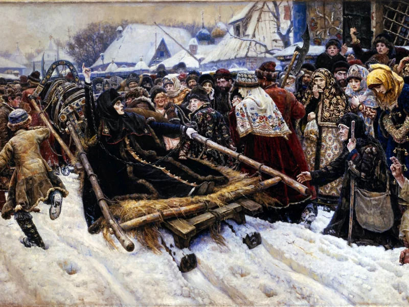 суриков, картина, боярыня морозова