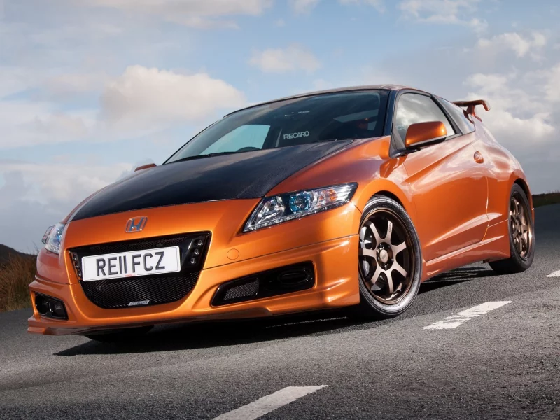 car, honda, mugen, orange, cr-z, auto