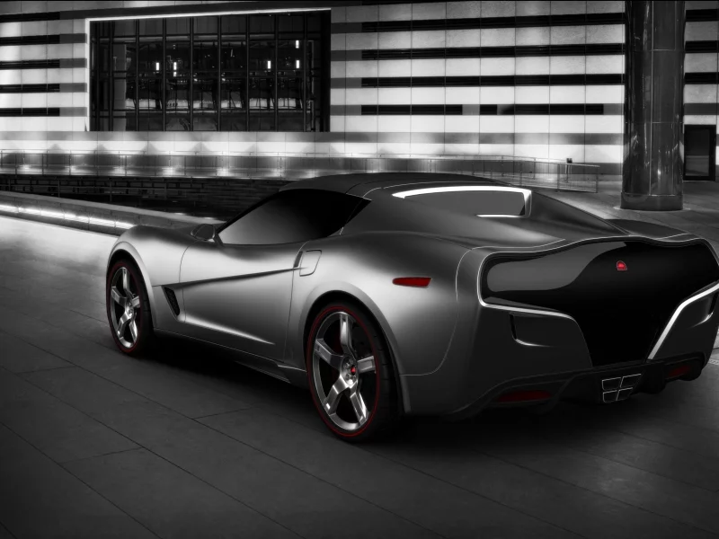 cars, авто обои, chevrolet, тачки, рендеринг, шевроле, auto wallpapers, corvette, mallett