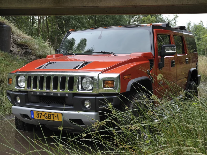 hummer, грязь, трава, h2, болото