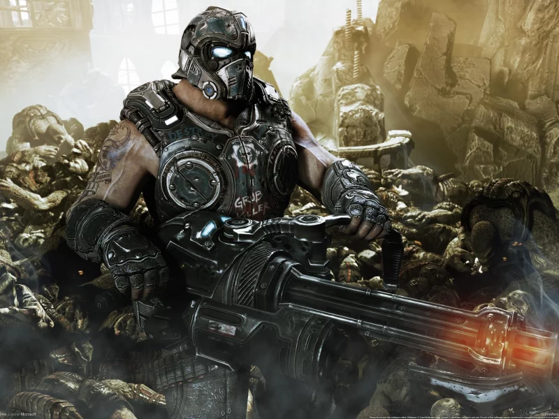 clayton carmine, gears of war, 3, постапокалипсис