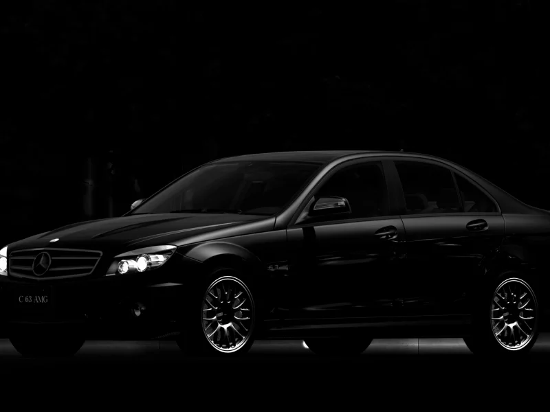 gt5, чёрный, mercedes