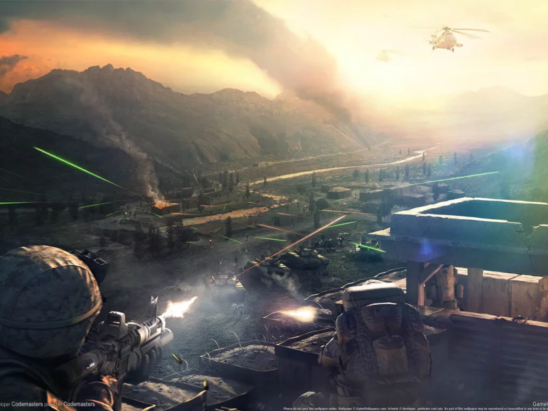 red river, солдаты, оружие, танки, wallpapers, стрельба, operation flashpoint, game