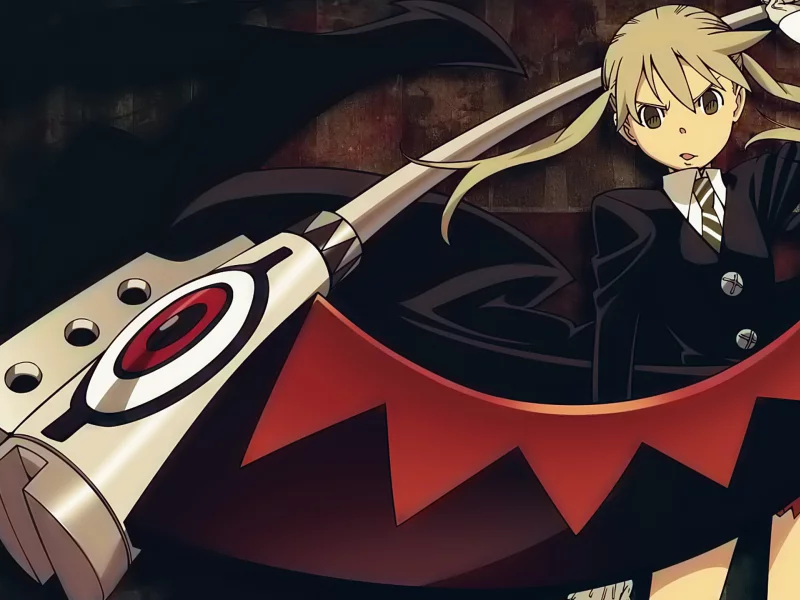 soul eater, maka, коса смерти