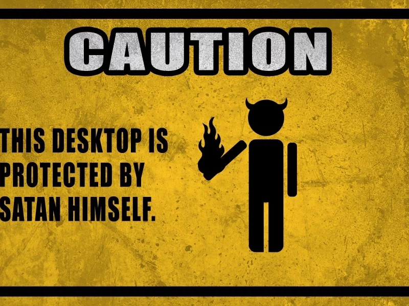 caution, черный, внимание, желтый