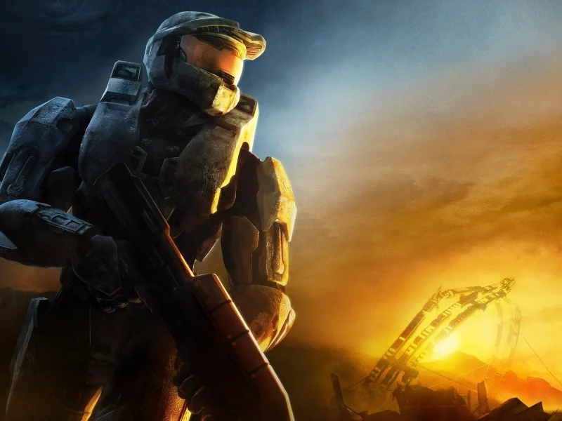закат, вселенная, halo