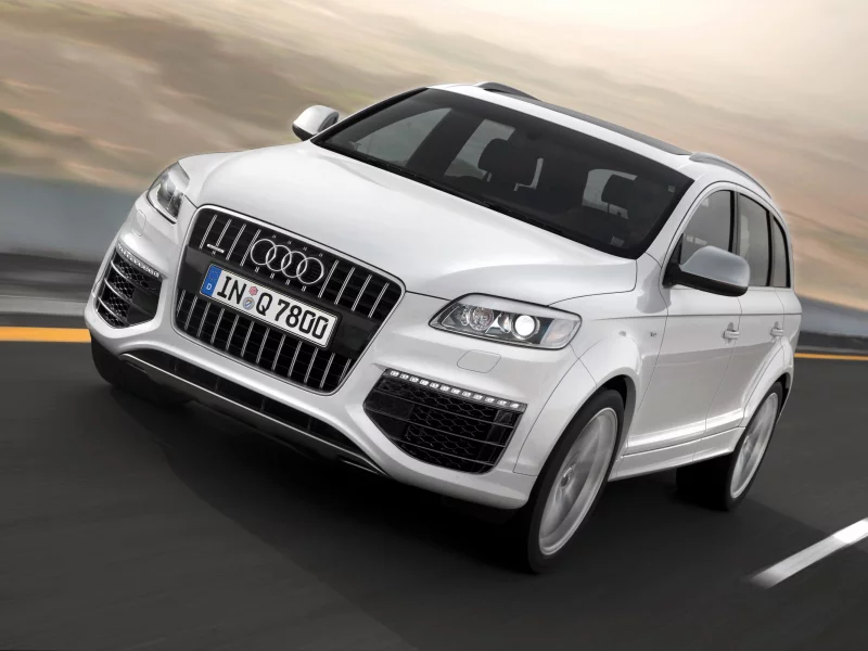 машина, audi q7 v12 tdi quattro, road, дорога, скорость, car, speed