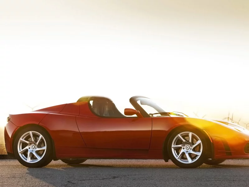 тачки, roadster, спорт, машины, авто обои, tesla
