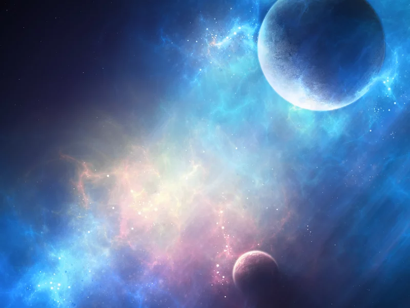 свет, планеты, m83