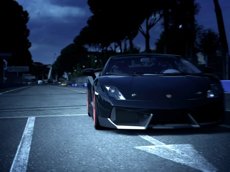 дорога, cars, auto, lamborghini gallardo, фото