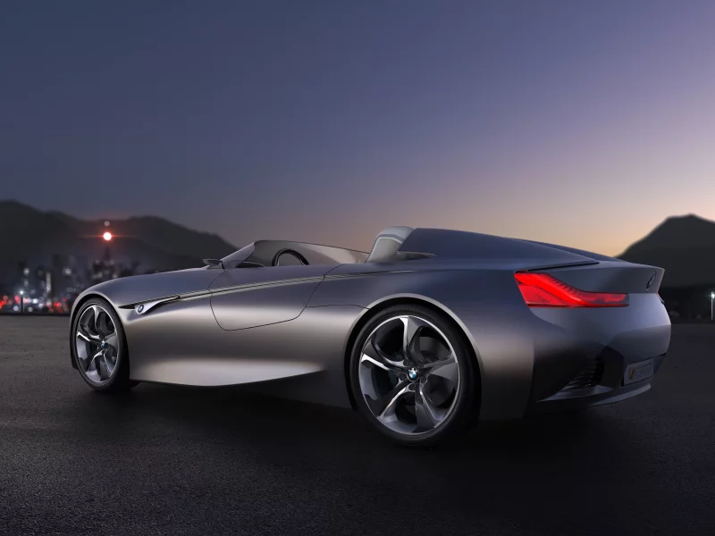 vision, concept, bmw, машина, концепт, connecteddrive