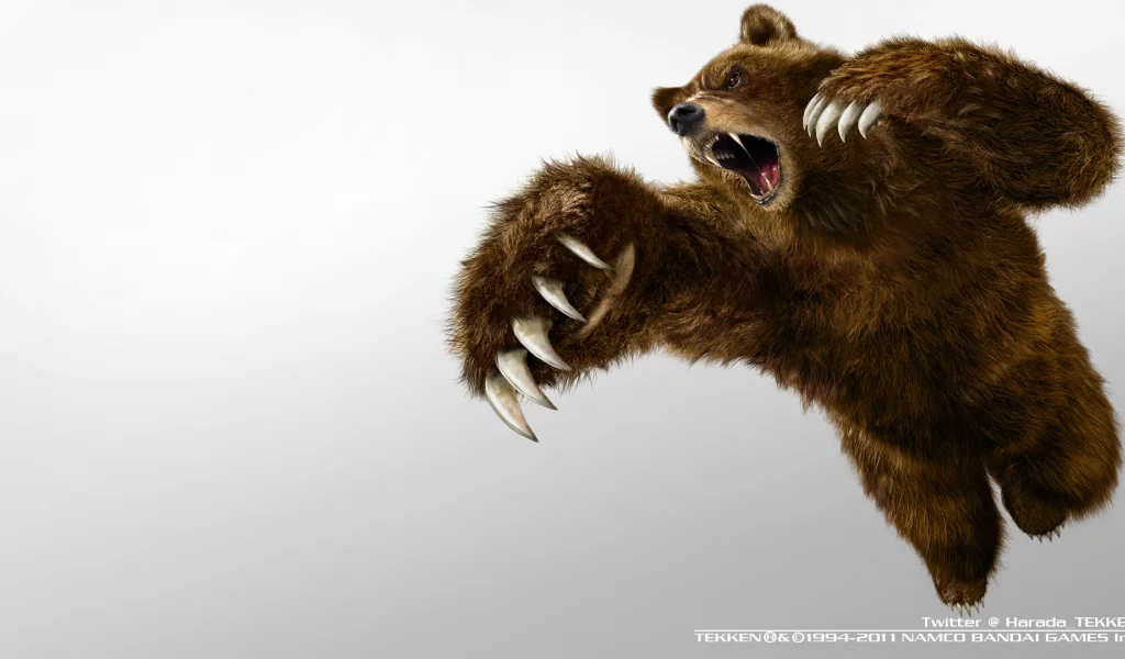bear, games, tekken