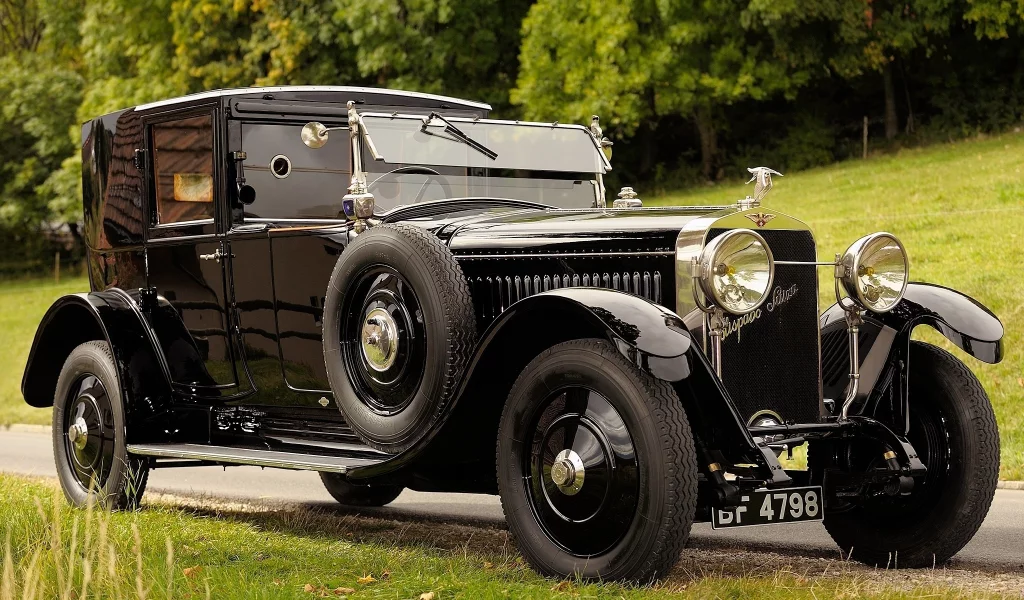автомобиль, hispano-suiza, ретро
