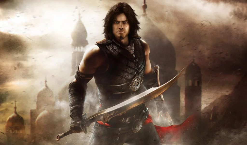 games, воин с мечом, пески, prince of persia the forgotten sands