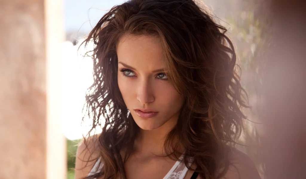 симпатичная, девушка, malena morgan