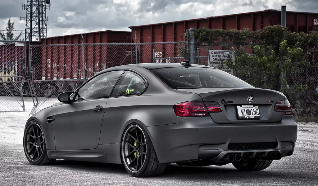 autowerke, bmw, (e92), задняя часть, купе, бмв, m3, вагоны, active, забор, coupe