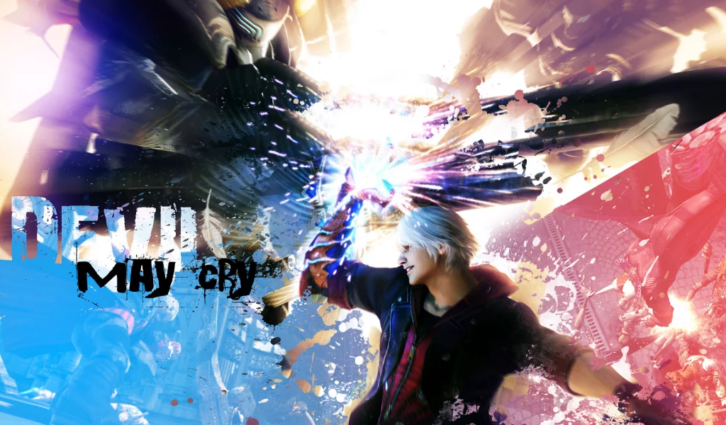 devil may cry 4, devil bringer, красная королева, неро