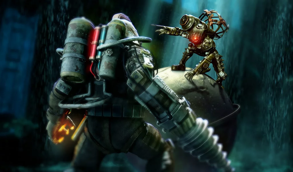 big daddy, bioshock, sea of dreams