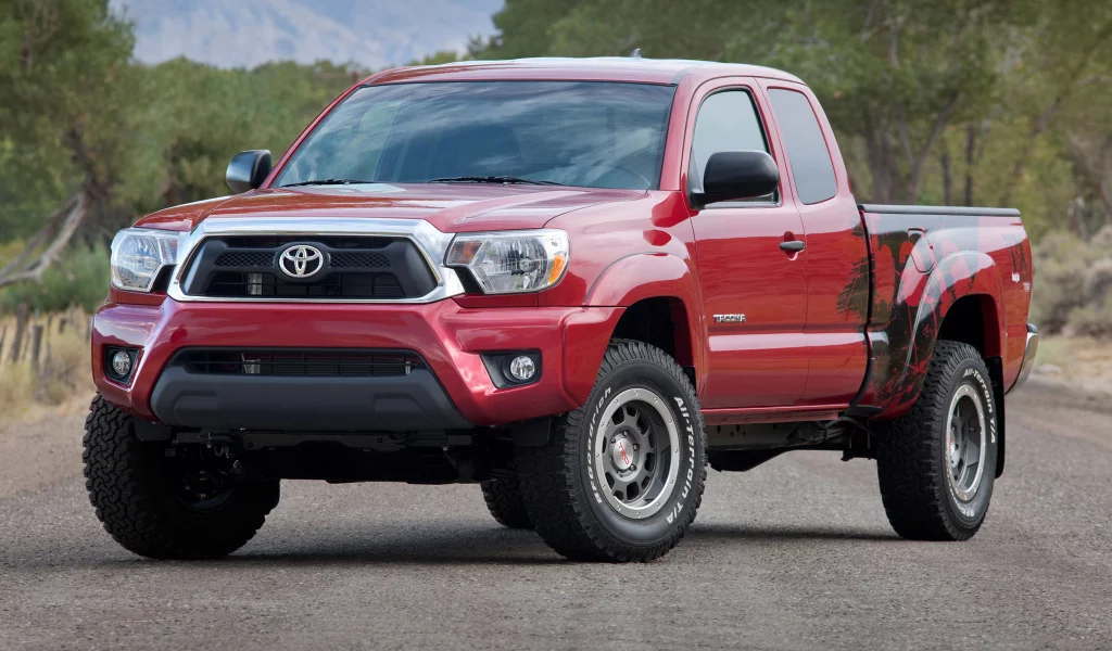 access cab, tacoma, limited edition, пикап, baja series, tuning, trd, toyota, красный, передок, tx, тоёта, такома, тюнинг