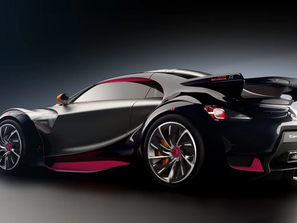 диски, citroen, спойлер, survolt, автомобиль