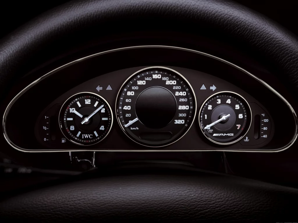 cls55, mercedes-benz, приборы, amg, cls-klasse