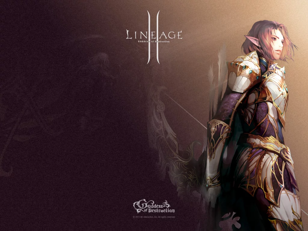 lineage 2, эльф, лучник, парень, богиня разрушения, пробуждение, yul archer, линейка, elf, goddess of destruction, awakening