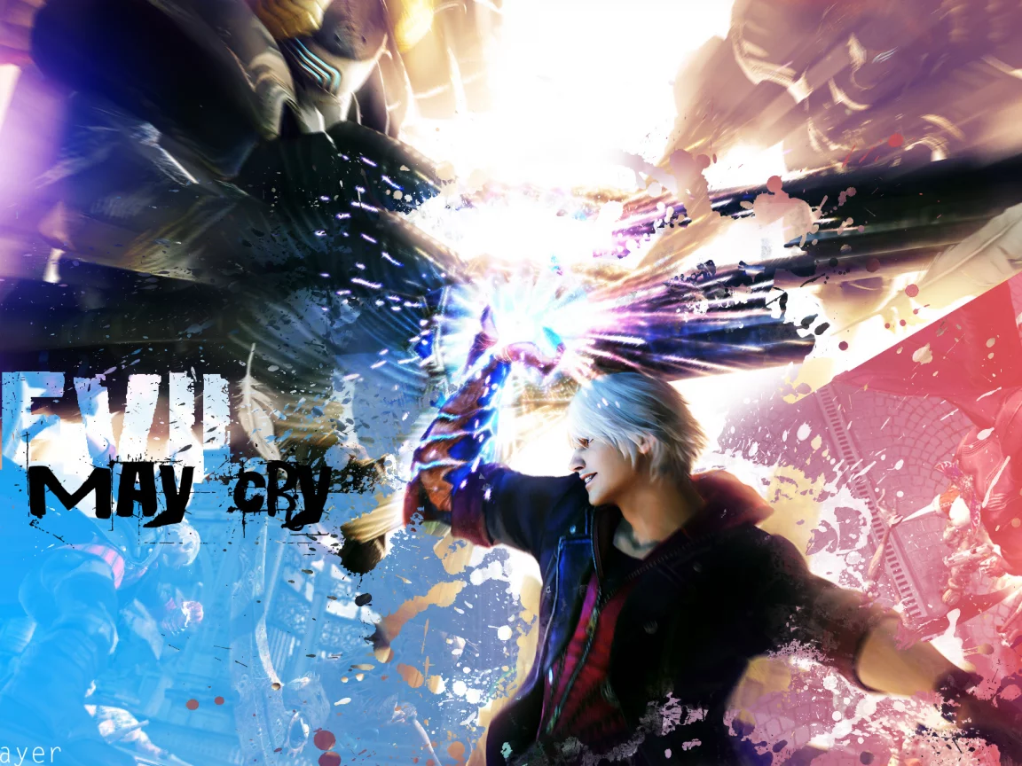 devil may cry 4, devil bringer, красная королева, неро