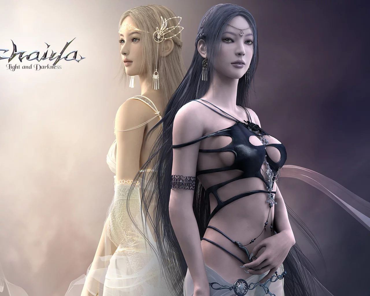 light, волшебници, darkness, and, shaiya