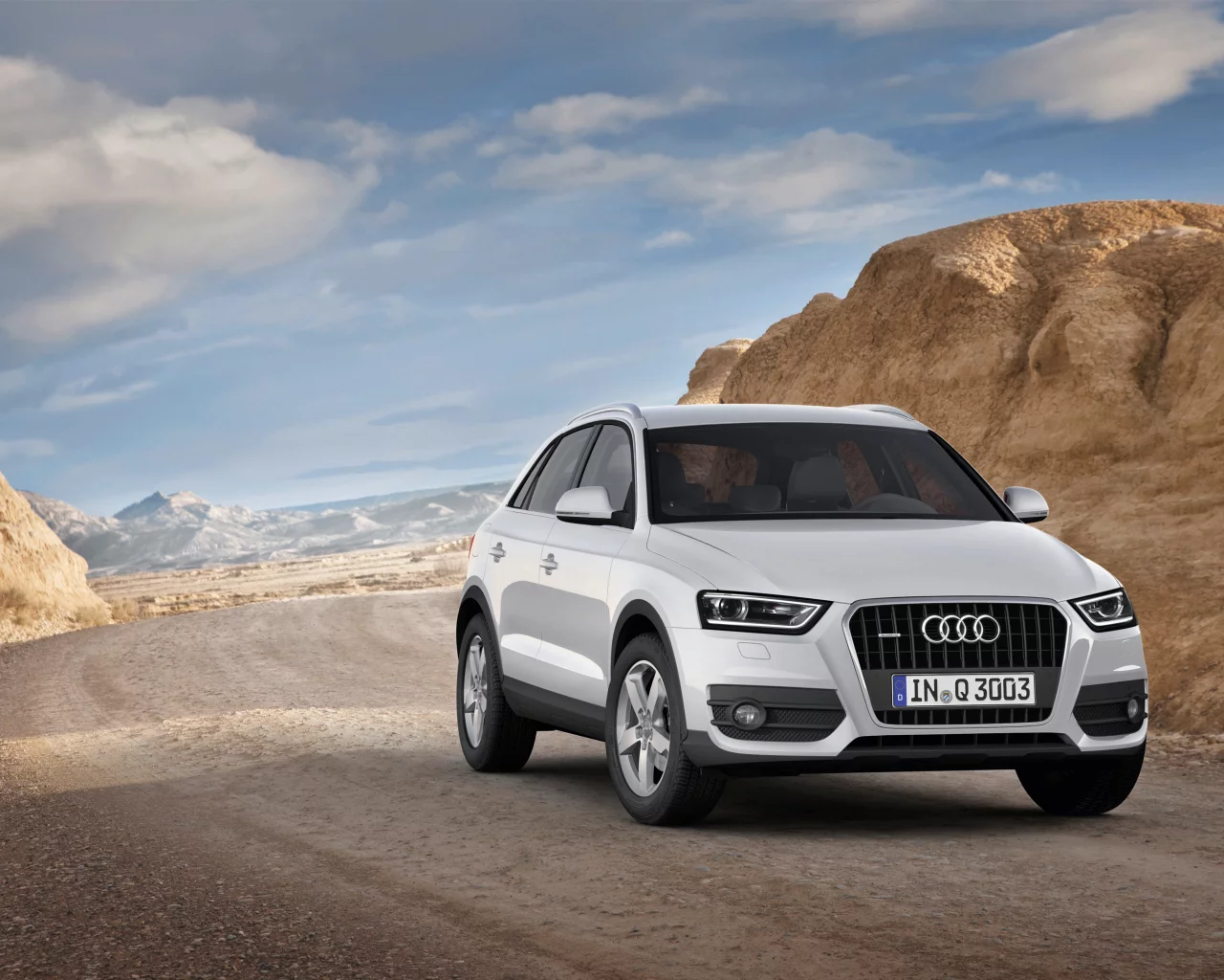 silver, q3, audi