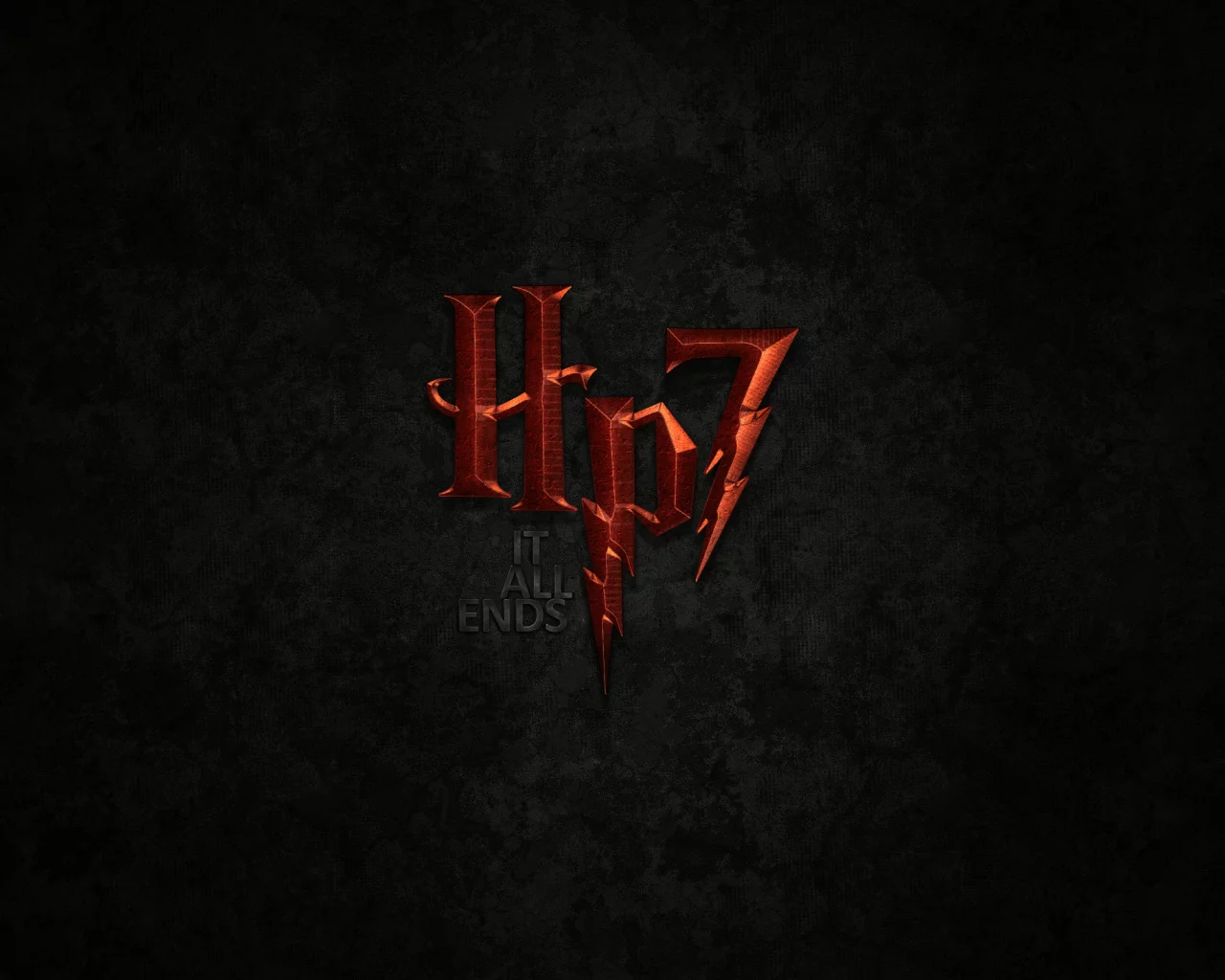 it all ends, red, harry potter, black