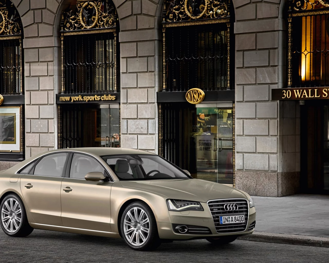 a8, audi, wall street