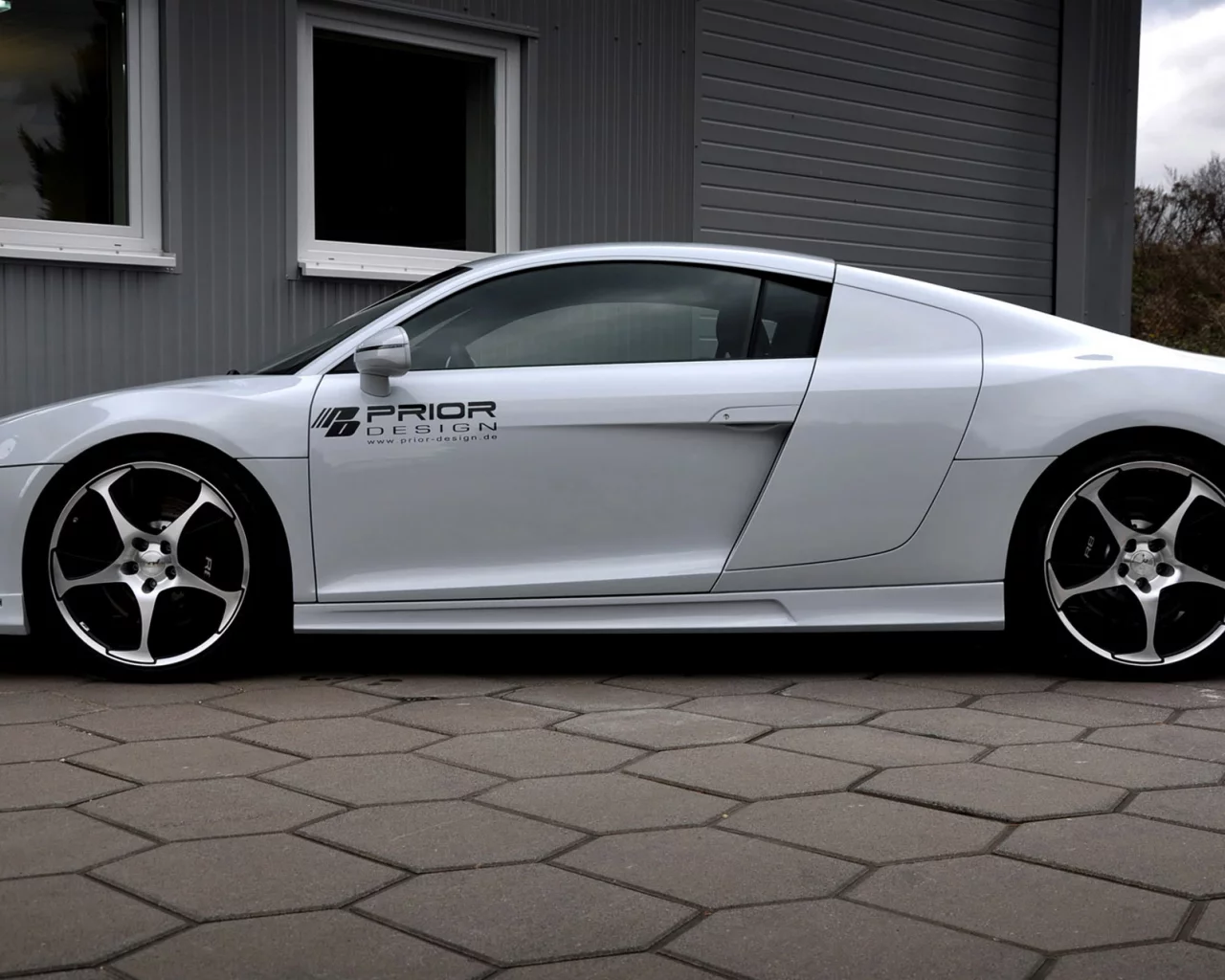 audi r8 carbon limited edition, машина, tuning, 2000x1273, prior design, car