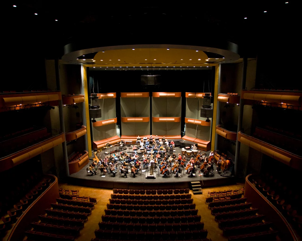 оркестр, музыканты, orchester
